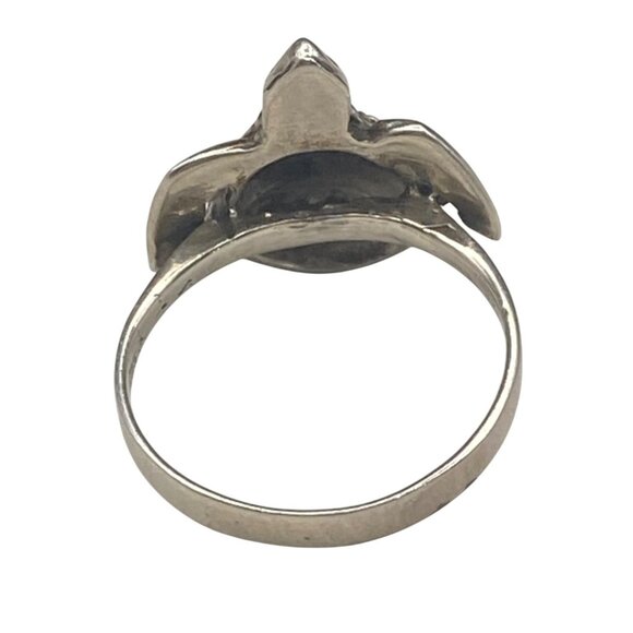 Sterling Silver Turtle Ring Size 8.5 Hatching Egg 4g Nature Rebirth Boho Unisex - Picture 7 of 10